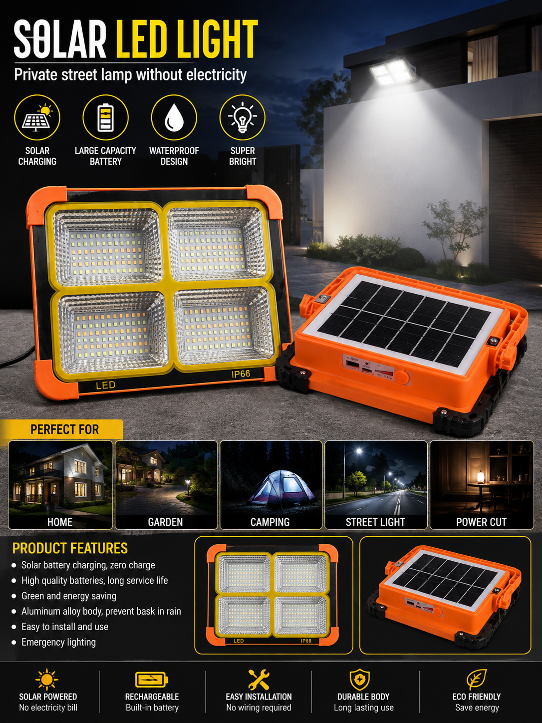 Solar LED light