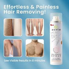 Hair removal spray