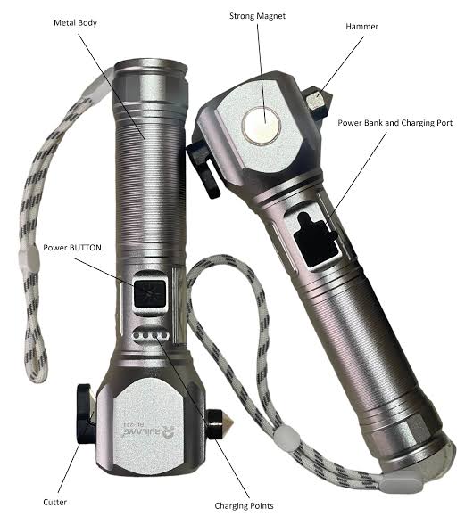 5 in 1 Torch light