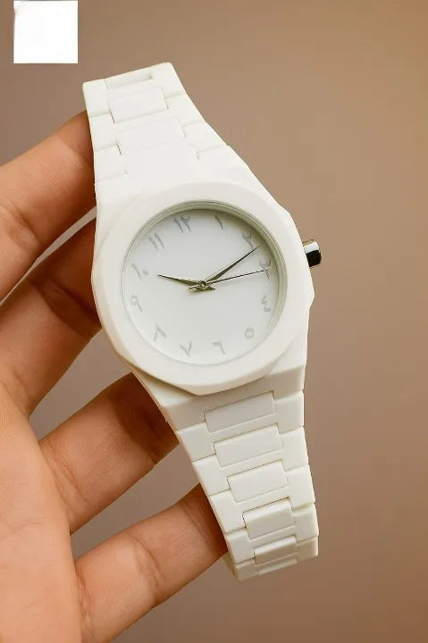 White Arabic Aura Watch