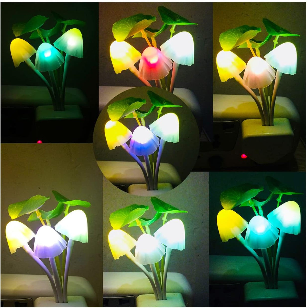 Mushroom LED Night Lamp